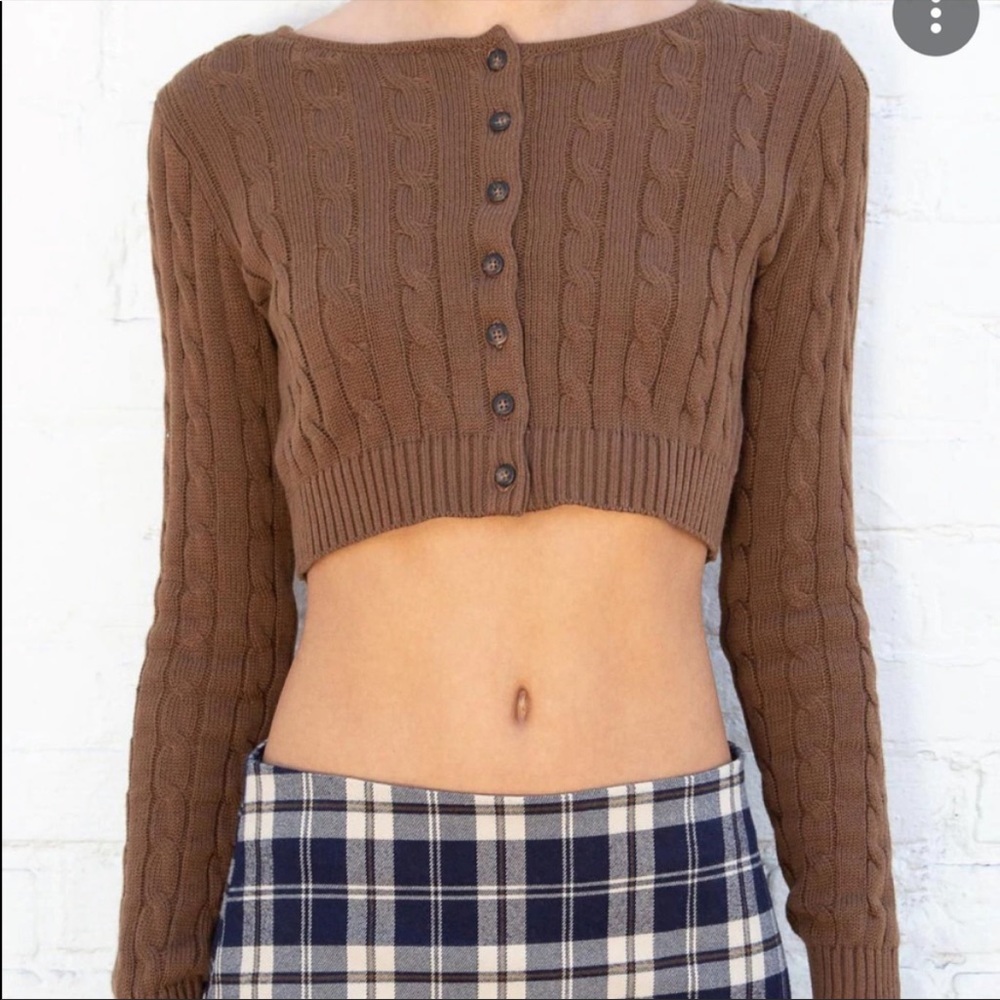 Brandy Melville Brown Cardigan never worn